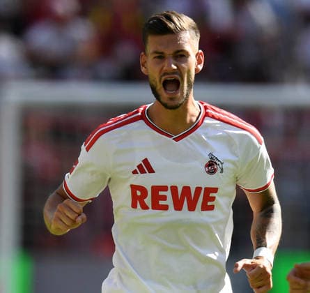08.08.2026, xophax, Fussball 1.Bundesliga, 1.FC Koeln Testspiel im Rhein Energie Stadion in Köln . 1.FC Köln gegen Real Sociedad San Sebastian. Tom Krauss ( 1.FC Köln ) Köln Cologne *** August 8, 2026, xophax, Soccer, Bundesliga 1, 1. FC Köln Friendly Match at Rhein Energie Stadium in Cologne: 1. FC Köln vs. Real Sociedad San Sebastián, Tom Krauss, 1. FC Köln, Cologne