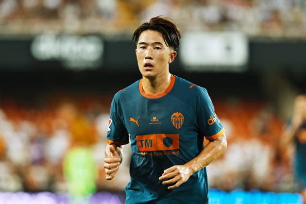 Ryunosuke Sato (Valencia), AUGUST 8, 2026 - Football Soccer : Spanish Pre season Trofeo Naranja match between Valencia CF - Newcastle United FC at the Estadio Mestalla in Valencia, Spain. Noxthirdxpartyxsales  aflo_340415940 MutsuxKawamorix