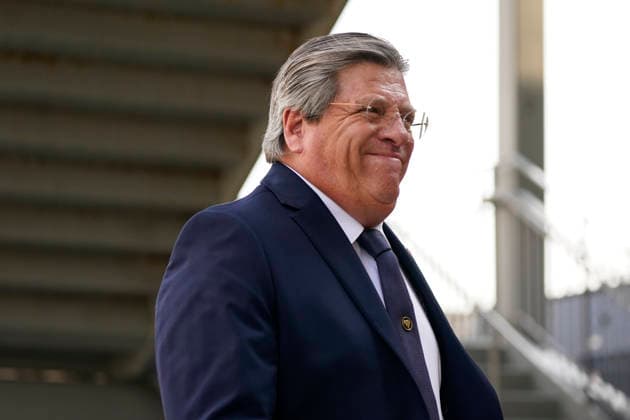 SANDY, UT - AUGUST 08: Atlante FC head coach Miguel Herrera arrives prior to the Leagues Cup Phase One match between Atlante FC and Real Salt Lake on August 8, 2026 at America First Field in Sandy, UT. (Photo by Aaron Baker Icon Sportswire) SOCCER: AUG 08 Leagues Cup Salt Lake vs Atlante EDITORIAL USE ONLY Icon260808004