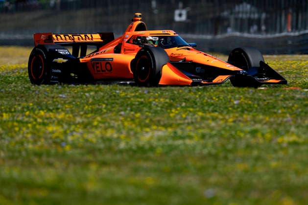 August 8, 2026, Portland, Oregon, USA: Christian Lundgaard drives the 7 Arrow McLaren Chevrolet during practice and qualifying for the IndyCar, Indy Car, IRL, USA Grand Prix of Portland at the Portland International Raceway. IndyCar Qualifying Portland Grand Prix  - ZUMAd212 20260808_zsp_d212_012 Copyright: xRichardxDolex