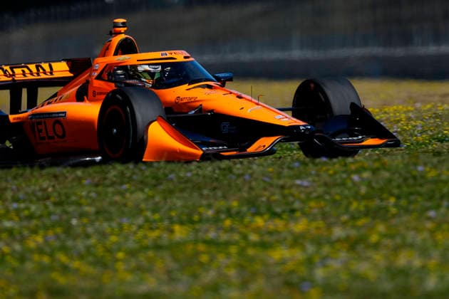 August 8, 2026, Portland, Oregon, USA: Christian Lundgaard drives the 7 Arrow McLaren Chevrolet during practice and qualifying for the IndyCar, Indy Car, IRL, USA Grand Prix of Portland at the Portland International Raceway. Portland USA - ZUMAd212 20260808_zsp_d212_011 Copyright: xRichardxDolex