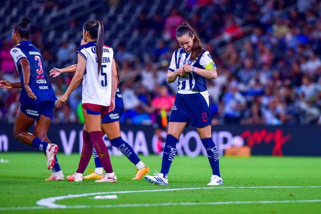 LIGA BBVA MX FEMENIL APERTURA 2026 LIGA BBVA MX FEMENIL APERTURA 2026 MONTERREY VS ATLANTE 08082026 MONTERREY, NUEVO LEON. Action photo of Valeria del Campo (23) of Rayadas del Monterrey, during a week 2 match of the 2026 Tournament of the Liga BBVA MX femenil held a the Estadio BBVA of Monterrey, Nuevo Leon, Mexico. Foto de accion de Valeria del Campo (23) of Rayadas del Monterrey, durante juego de la jornada 2 del Torneo Apertura 2026 de la Liga BBVA MX femenil celebrado en el Estadio BBVA de Monterrey, Nuevo Leon, Mexico. PHOTO BY IMAGENSHOP AGENCIA FOTOGRAFICA MONTERREY NUEVO LEON MEXICO *** LIGA BBVA MX WOMEN S APERTURA 2026 LIGA BBVA MX WOMEN S APERTURA 2026 MONTERREY VS ATLANTE 08 08 2026 MONTERREY, NUEVO LEON Action photo of Valeria del Campo 23 of Rayadas del Monterrey during a Week 2 match of the 2026 Liga BBVA MX Women’s Tournament held at Estadio BBVA in Monterrey, Nuevo León, Mexico Action photo of Valeria del Campo (No. 23) of Rayadas del Monterrey, during a Week 2 match of the 2026 Apertura Tournament of the Liga BBVA MX Women’s League held at the Estadio BBVA in Monterrey, Nuevo León, Mexico. PHOTO BY IMAGENSHOP PHOTOGRAPHY AGENCY MONTERREY, NUEVO LEÓN, MEXICO Copyright: xIMAGENSHOPxAGENCIAxFOTOGRAFICAx