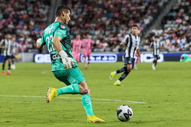 August 8, 2026, Miami, Florida, USA: UROS DURDEVIC (22) of Monterrey kicks a ball during a 2026 Leagues Cup soccer match between Inter Miami CF and Monterrey Miami USA - ZUMAa257 20260808_zsp_a257_022 Copyright: xChrisxArjoonx
