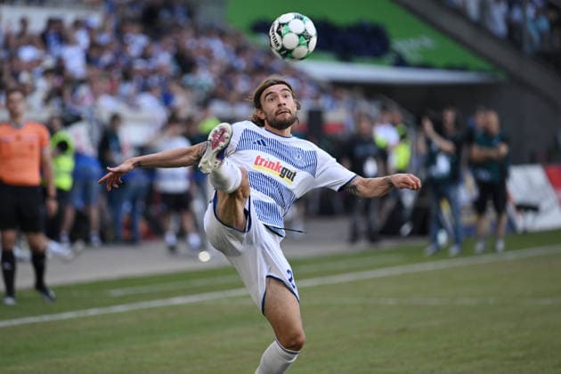 Joshua Bitter (MSV Duisburg) 08.08.2026, Fussball, 3. Liga, Saison 2026 27, 1. Spieltag, MSV Duisburg - SV Meppen 3:0 DFB regulations prohibit any use of photographs as image sequences and or quasi-video Duisburg Schauinsland Reisen Arena Nordrhein Westfalen Deutschland *** Joshua Bitter, MSV Duisburg, August 8, 2026, Soccer, 3rd Division, 2026–27 Season, Matchday 1, MSV Duisburg vs. SV Meppen 3–0. DFB regulations prohibit any use of photographs as image sequences and or quasi-video. Duisburg, Schauinsland Reisen Arena, North Rhine-Westphalia, Germany Team2
