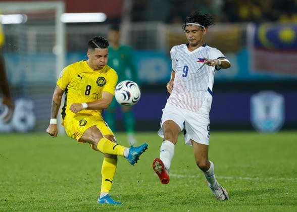 Football, ASEAN Hyundai Cup, Malaysia v Philippines