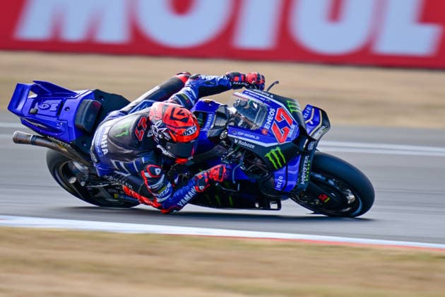 motor racing, Motorsport Moto GP Qatar Airways Grand Prix of Great Britain Yamah works team rider Augusto Fernandez (47) during the Moto GP Qatar Airways Grand Prix of Great Britain at Silverstone, Towcester, UK on 9 August 2026. Towcester Silverstone Northamptonshire UK Editorial use only , Copyright: xDennisxGoodwinx PSI-24671-0014