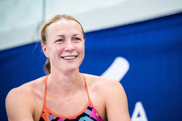 260809 Sarah Sjöström of Sweden at a swimming training session during day ten of the 2026 European Aquatics Championships on August 9, 2026 in Saint-Denis. Photo: Joel Marklund BILDBYRAN kod JM JM0836 bbeng simning swimming svomming 2026 european aquatics championships em träning training practice Sverige Sweden *** August 9, 2026: Sarah Sjöström of Sweden at a swimming training session on the tenth day of the 2026 European Aquatics Championships, 2026 in Saint Denis. Photo by Joel Marklund. BILDBYRAN code JM JM0836 bbeng swimming 2026 European Aquatics Championships EM training practice Sweden  Copyright: JOELxMARKLUND BB260809JM016