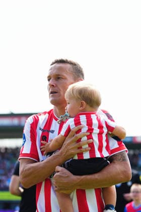 Eredivisie: Sparta Rotterdam v Feyenoord Rotterdam Rotterdam - Jens Toornstra of Sparta during the first competition round of the 2026 2027 Eredivisie season. The match is set between Sparta Rotterdam and Feyenoord Rotterdam at Het Kasteel on 9 August 2026 in Rotterdam, The Netherlands. Copyright: xYannickxVerhoevenx