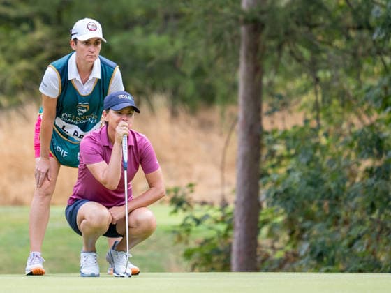 Lee Anne Pace during the fourth and Final round of the PIF London Championship at the Centurion Club, St Albans, UK on 9 August 2026. Copyright: xPhilxHutchinsonx 45320013