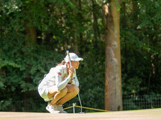 Morgane Mertraux during the fourth and Final round of the PIF London Championship at the Centurion Club, St Albans, UK on 9 August 2026. Copyright: xPhilxHutchinsonx 45320020