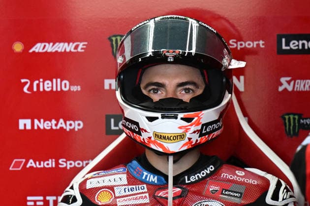 RECORD DATE NOT STATED 9th August 2026; Silverstone Circuit, Northamptonshire, England; 2026 MotoGP Grand Prix of Great Britain, Race Day; Francesco Bagnaia of Ducati Lenovo Team before the MotoGP Warm Up and Rider Parade SimonxWest