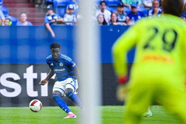 August 8, 2026, Soccer, 2026–2027 Season, Friendly Match, FC Schalke 04 vs. Atalanta Bergamo, Christian Gomis, FC Schalke 04 xRHR PHOTO YYx Copyright: KROEGER RHR-FOTOx RHR-FOTO YY