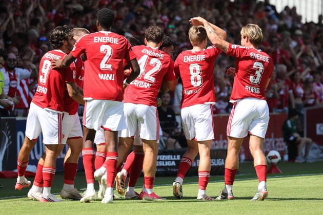 Fussball 2. Bundesliga 2026 2027 FC Energie Cottbus - Hannover 96 *** Soccer, 2. Bundesliga, 2026–2027: FC Energie Cottbus vs. Hannover 96