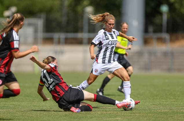 Football, Women's Second Bundesliga, Eintracht Frankfurt II v FC Ingolstadt