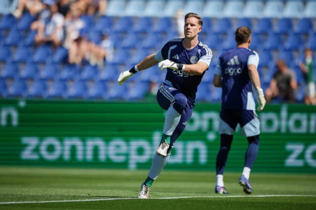 RECORD DATE NOT STATED 9th August 2026; MAC3PARK Stadion, Zwolle, Netherlands; Eredivisie Football, PEC Zwolle versus Ajax; Marc Andre ter Stegen of Ajax warms up AnthonyxBenoit