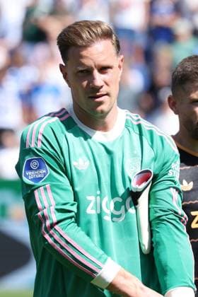 ZWOLLE - AFC Ajax Amsterdam goalkeeper Marc Ter Stegen during the Eredivisie match between PEC Zwolle and Ajax at MAC3PARK stadium on August 8, 2026 in Zwolle, the Netherlands. (Photo by DeFodi Images) - *** ZWOLLE AFC Ajax Amsterdam goalkeeper Marc Ter Stegen during the Eredivisie match between PEC Zwolle and Ajax at MAC3PARK Stadium on August 8, 2026, in Zwolle, the Netherlands. Photo by DeFodi Images