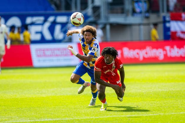 Football, Regionalliga Nordost, FC Carl-Zeiss Jena v Rot Weiß Erfurt