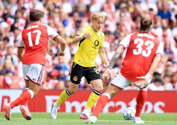 Football, Emirates Cup, Arsenal FC v Borussia Dortmund