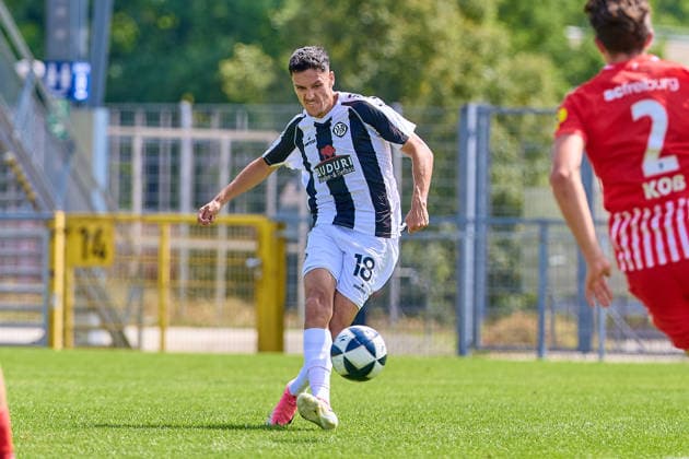 Portrait, Portraet, Freisteller Dean Melo (VfR Aalen, 18) GER, VfR Aalen vs. SC Freiburg II, Fussball, Herren, Regionalliga Suedwest, 1. Spieltag, Spielzeit 2026 2027, 09.08.2026 GER, VfR Aalen vs. SC Freiburg II, Fussball, Herren, Regionalliga Suedwest, 1. Spieltag, Spielzeit 2026 2027, 09.08.2026 Aalen *** Portrait, Cutout: Dean Melo, VfR Aalen, 18 GER, VfR Aalen vs. SC Freiburg II, Soccer, Men s, Regionalliga Southwest, Matchday 1, 2026–2027 Season, August 9, 2026 GER, VfR Aalen vs. SC Freiburg II, Soccer, Men s, Regionalliga Southwest, Matchday 1, 2026–2027 Season, August 9, 2026 Aalen Copyright: xEibner-Pressefotox EP_ODS