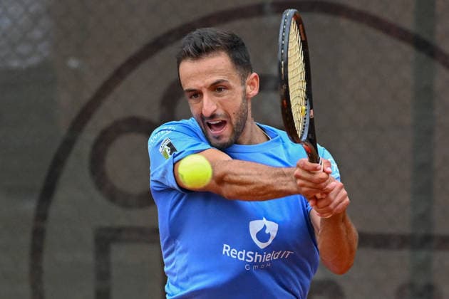 Javier Barranco Cosano ESP 09.08.2026 ¢ Tennis ¢ 1. Bundesliga Herren, TC Bredeney vs Tennis Ewige Liebe BW Neuss, Tennis Club Bredeney, Essen, NRW Germany *** Javier Barranco Cosano ESP 08 09 2026 ¢ Tennis ¢ Men s 1st Bundesliga, TC Bredeney vs. Tennis Ewige Liebe BW Neuss, Tennis Club Bredeney, Essen, North Rhine-Westphalia, Germany Copyright: xpepphotox xHorstxMauelshagenx pep00321, pep_20260809_hm_397254