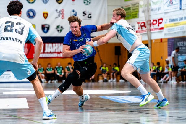 09.08.2026, xdobgx, Handball Heide-Cup 2026, VfL Gummersbach - Mors Thy Handbold v.l. Schneverdingen *** August 9, 2026, xdobgx, 2026 Heide Cup Handball Tournament, VfL Gummersbach vs. Mors Thy Handbold vs. Schneverdingen