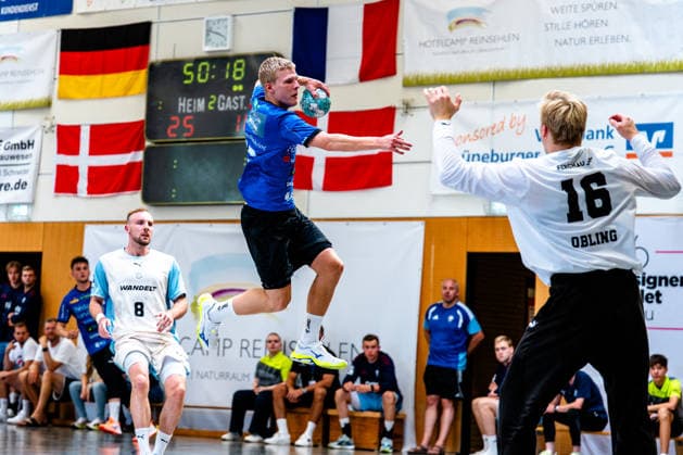 09.08.2026, xdobgx, Handball Heide-Cup 2026, VfL Gummersbach - Mors Thy Handbold v.l. Schneverdingen *** August 9, 2026, xdobgx, 2026 Heide Cup Handball Tournament, VfL Gummersbach vs. Mors Thy Handbold vs. Schneverdingen