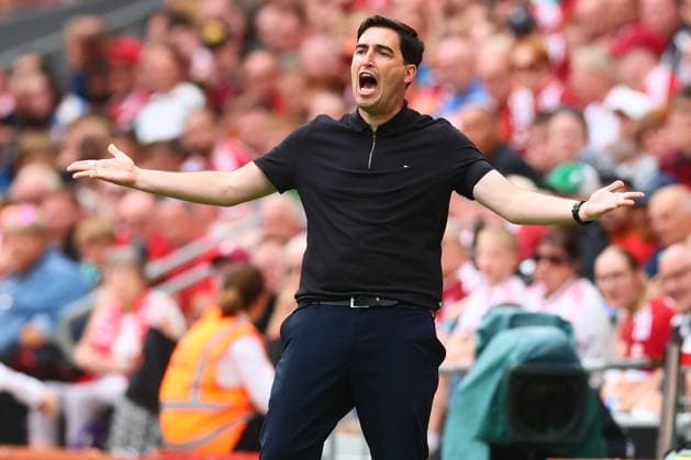Liverpool manager Andoni Iraola Liverpool v Monaco, Pre Season Friendly, Football, Anfield, Liverpool, UK - 09 Aug 2026Liverpool Anfield United Kingdom EDITORIAL USE ONLY No use with unauthorised audio, video, data, fixture lists, club league logos or live services. Online in-match use limited to 120 images, no video emulation. No use in betting, games or single club league player publications.  Copyright: xPaulxCurrie Shutterstockx 17051142ei