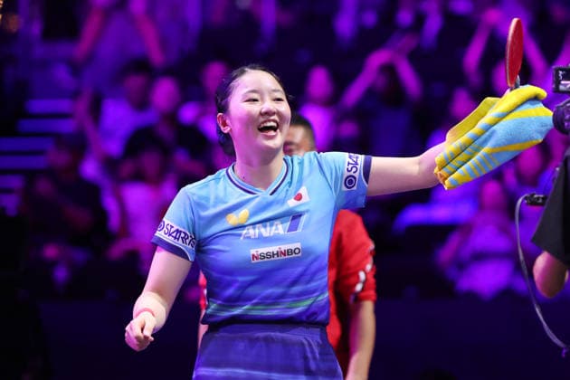 Miwa Harimoto (JPN), AUGUST 9, 2026 - Table tennis, Tischtennis : WTT Champions Yokohama 2026 Women s Singles Final at Yokohama BUNTAI, Kanagawa, Japan.  aflo_340457577 YUTAKAx