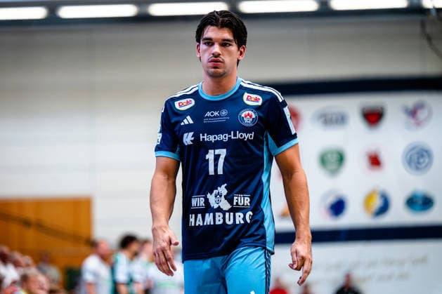 09.08.2026, xdobgx, Handball Heide-Cup 2026, TSV Hannover-Burgdorf - Handball Club Hamburg v.l. Kaj Geenen (Handball Verein Hamburg, 17) Portrait, Portraet, Einzelbild Schneverdingen *** August 9, 2026, xdobgx, Heide Cup 2026 Handball Tournament, TSV Hannover Burgdorf Handball Club Hamburg vs. Kaj Geenen Handball Sport Verein Hamburg, 17 Portrait, Portrait, Single Image, Schneverdingen