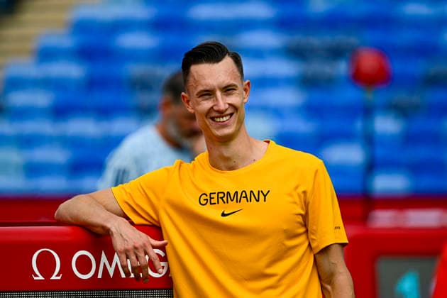 Kevin BRUCHA (Germany, TLV Germania Ueberruhr, LONG JUMP Men) GBR, European Athletics Championships, Athletics, 10.08.2026, GBR, European Athletics Championships, Athletics, 10.08.2026, Birmingham *** Kevin BRUCHA Germany, TLV Germania Ueberruhr, Men s Long Jump GBR, European Athletics Championships, Athletics, August 10, 2026, GBR, European Athletics Championships, Athletics, August 10, 2026, Birmingham Copyright: xEibnerxPressefoto JanxPapenfussx EP_JPS