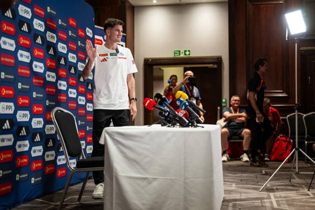 260809 Jakob Asserson Ingebrigtsen of the Norwegian national athletics team at a press event ahead of the 2026 European Athletics Championships on August 9, 2026 in Birmingham. Photo: Mathias Bergeld BILDBYRAN kod MB MB1396 friidrott athletics friidrett friidrotts-em em friidretts-em 2026 european athletics championships pressträff event meeting -1 bbeng norway norge *** August 9, 2026: Jakob Asserson Ingebrigtsen of the Norwegian national track and field team at a press event ahead of the 2026 European Athletics Championships on August 9, 2026 in Birmingham. Photo by Mathias Bergeld, BILDBYRAN, code MB MB1396. athletics, friidrett, friidrotts EM, 2026 European Athletics Championships, press conference, event, meeting, 1, BBeng, Norway, Norge  Copyright: MATHIASxBERGELD BB260809MB001