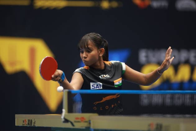 2026 WTT Europe Smash - Sweden - Qualifications Day 2 Syndrela Das of India competes against Yang Ha Eun of South Korea during the women s singles qualifying round 2 at the 2026 Europe Smash at the Baltiska Hallen in Malmo, Sweden, on August 9, 2026. Malmo Sweden  Copyright: xRemyxGrosx originalFilename:gros-europesm260809_npQTI.jpg