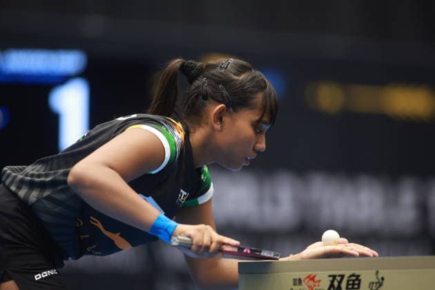 2026 WTT Europe Smash - Sweden - Qualifications Day 2 Syndrela Das of India competes against Yang Ha Eun of South Korea during the women s singles qualifying round 2 at the 2026 Europe Smash at the Baltiska Hallen in Malmo, Sweden, on August 9, 2026. Malmo Sweden  Copyright: xRemyxGrosx originalFilename:gros-europesm260809_nptJT.jpg