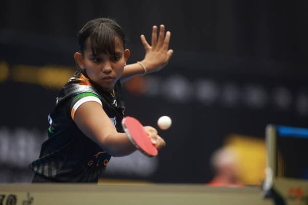 2026 WTT Europe Smash - Sweden - Qualifications Day 2 Syndrela Das of India competes against Yang Ha Eun of South Korea during the women s singles qualifying round 2 at the 2026 Europe Smash at the Baltiska Hallen in Malmo, Sweden, on August 9, 2026. Malmo Sweden  Copyright: xRemyxGrosx originalFilename:gros-europesm260809_npVal.jpg