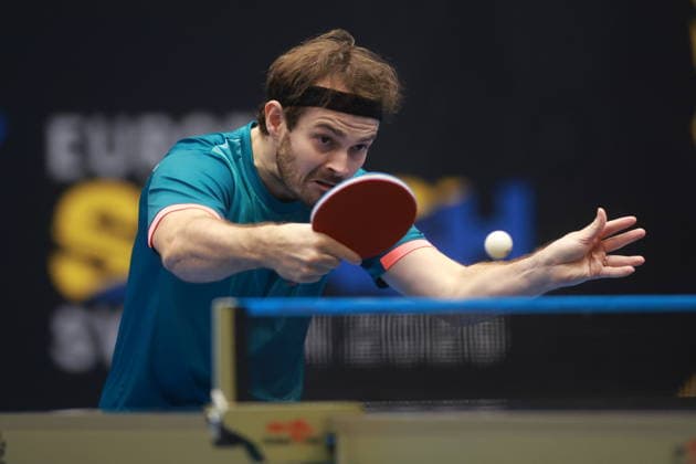 2026 WTT Europe Smash - Sweden - Qualifications Day 2 Samuel Walker of England competes against Milosz Redzimski of Poland during the Men s Singles Qualifying Round 2 at the 2026 Europe Smash at the Baltiska Hallen in Malmo, Sweden, on August 9, 2026. Malmo Sweden  Copyright: xRemyxGrosx originalFilename:gros-europesm260809_np1i6.jpg