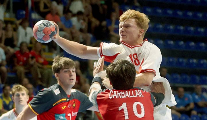 Handball, U18 European Championship, Spain v Denmark