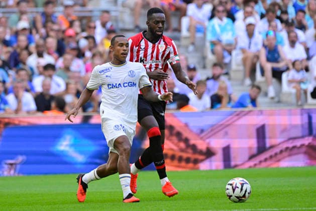 FOOTBALL : Olympique de Marseille VS Athletic Club Bilbao - 09 08 2026 Igor Paixao (OM) - Pre-season friendly between Olympique de Marseille and Athletic Club Bilbao on August 9, 2026 at the CEPAC Velodrome Stadium in Marseille. MarseilleFrance  Copyright: xWilliamxCannarellax