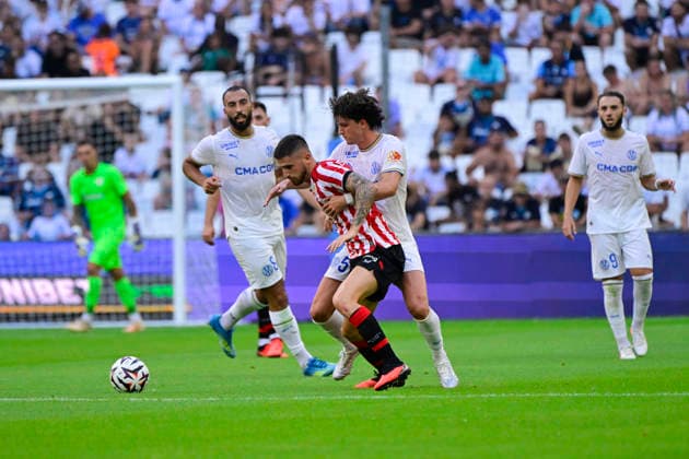 FOOTBALL : Olympique de Marseille VS Athletic Club Bilbao - 09 08 2026 Pre-season friendly between Olympique de Marseille and Athletic Club Bilbao on August 9, 2026 at the CEPAC Velodrome Stadium in Marseille. MarseilleFrance  Copyright: xWilliamxCannarellax
