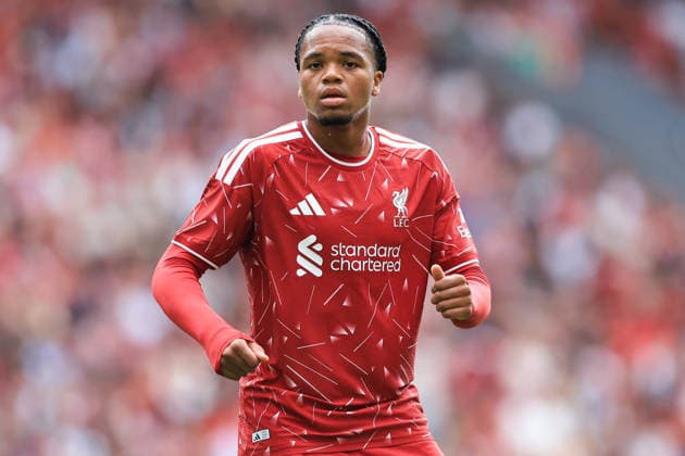 Liverpool FC v AS Monaco - Pre-Season Friendly Rio Ngumoha of Liverpool during the pre-season friendly match between Liverpool and Monaco at Anfield in Liverpool, United Kingdom. Liverpool Merseyside United Kingdom  Copyright: xNewsxImagesx originalFilename:cosgrove-preseaso260809_npQWc.jpg