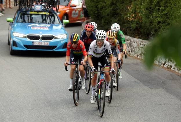 Tour de France féminin PHOTOPQR NICE MATIN Jean François Ottonello ; Nice ; 09 08 2026 ; Tour de France Femmes - Etape 9 Nice-Nice, ici dans le Vinaigrier, 4e montee du col d Eze - Magdeleine Vallières, championne du monde 9th and final stage of the fifth edition of the Women s Tour de France cycling race, 99.2 km from Nice to Nice, southeastern France on August 9, 2026. Nice France  Copyright: xPHOTOPQR NICExMATIN MAXPPPxJeanxFrançoisxOttonellox 20260809NIM7235 20260809NIM7235