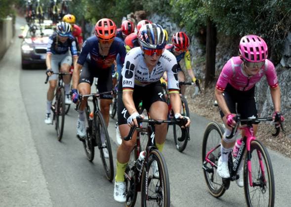 Tour de France féminin PHOTOPQR NICE MATIN Jean François Ottonello ; Nice ; 09 08 2026 ; Tour de France Femmes - Etape 9 Nice-Nice, ici dans le Vinaigrier, 4e montee du col d Eze - Franziska Koch, FDJ Suez, championne d Allemagne 9th and final stage of the fifth edition of the Women s Tour de France cycling race, 99.2 km from Nice to Nice, southeastern France on August 9, 2026. Nice France  Copyright: xPHOTOPQR NICExMATIN MAXPPPxJeanxFrançoisxOttonellox 20260809NIM7236 20260809NIM7236