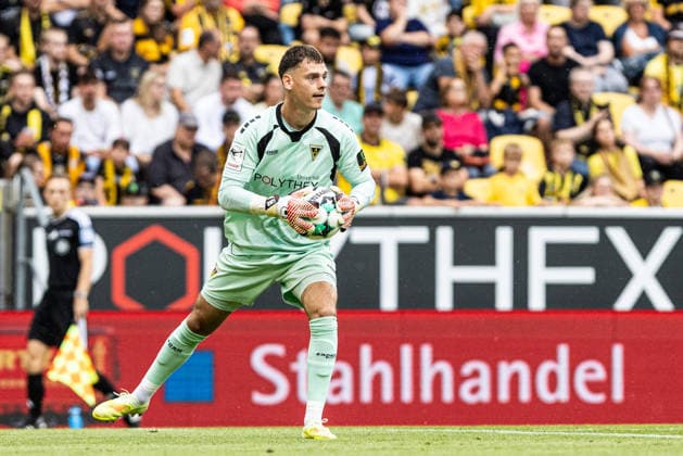 3.Liga: Alemannia Aachen - SC Verl; 09.08.2026 Stefan Bajic (Alemannia Aachen, 23) 3.Liga: Alemannia Aachen - SC Verl; Tivoli, Aachen; 09.08.2026 DFB regulations prohibit any use of photographs as image sequences and or quasi video. *** 3rd Division: Alemannia Aachen vs. SC Verl, August 9, 2026, Stefan Bajic, Alemannia Aachen, 23, 3rd Division: Alemannia Aachen vs. SC Verl, Tivoli, Aachen, August 9, 2026 DFB regulations prohibit any use of photographs as image sequences and or quasi-video Copyright: xBEAUTIFULxSPORTS Buriakovx