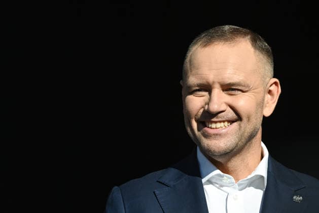 83rd Tour De Pologne 2026 - Stage 7 WIELICZKA, POLAND - AUGUST 09: President of Poland Karol Nawrocki is seen during the final awards ceremony of the 83rd Tour de Pologne 2026, Stage 7 a 12.5km individual time trial stage from Wieliczka to Wieliczka UCIWT on August 09, 2026 in Wieliczka, Poland. Wieliczka Poland  Copyright: xArturxWidakx originalFilename:widak-83rdtour260809_npNya.jpg