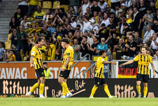 3.Liga: Alemannia Aachen - SC Verl; 09.08.2026 Alemannia Aachen bejubelt das Tor, 1:1 durch Faton Ademi (Alemannia Aachen, 36) 3.Liga: Alemannia Aachen - SC Verl; Tivoli, Aachen; 09.08.2026 DFB regulations prohibit any use of photographs as image sequences and or quasi video. *** 3rd Division: Alemannia Aachen vs. SC Verl, August 9, 2026. Alemannia Aachen celebrates the goal, 1–1 by Faton Ademi, Alemannia Aachen, 36 3rd Division: Alemannia Aachen vs. SC Verl at Tivoli, Aachen, August 9, 2026. DFB regulations prohibit any use of photographs as image sequences and or quasi-video. Copyright: xBEAUTIFULxSPORTS Buriakovx