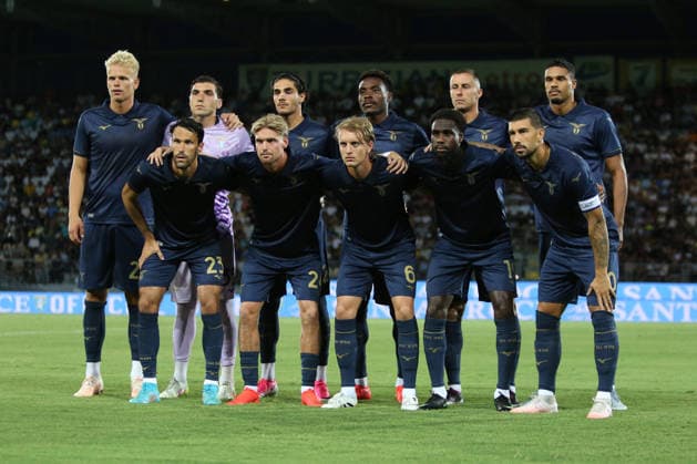 SOCCER - Friendly Match - Frosinone vs. Lazio Photo by IPA ABACAPRESS.COM87360843 - SS Lazio players during the preseason friendly soccer match between Frosinone Calcio and SS Lazio at Benito Stirpe Stadium on August 9, 2026, in Frosinone, Italy. Frosinone Italy  Copyright: xIPAxSport ABACAx