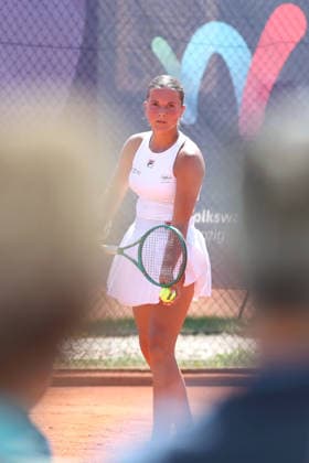 Leipzig Open 2026, ITF-Finale: Ida Wobker vs. Irene Burillo, 09.08.2026 Ida Wobker (Deutschland GER) im Finale. Leipzig Open 2026, ITF World Tennis Tour, 09.08.2026 auf der Anlage des Leipziger Tennisclubs 1990 in der Sportforum-Nordanlage. *** Leipzig Open 2026, ITF Final: Ida Wobker vs. Irene Burillo, August 9, 2026—Ida Wobker (Germany, GER) in the final of the Leipzig Open 2026, ITF World Tennis Tour, August 9, 2026, at the Leipzig Tennis Club 1990 on the Sportforum Nordanlage grounds Copyright: xBEAUTIFULxSPORTS JanxKaeferx