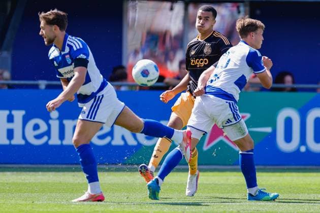 ZWOLLE , 09-08-2026 , MAC3park stadion , season 2026 2027 , Dutch Eredivisie football , match between PEC Zwolle and Ajax , picture shows Ajax player Abdellah Ouazane PEC - Ajax  x205591267x Copyright: