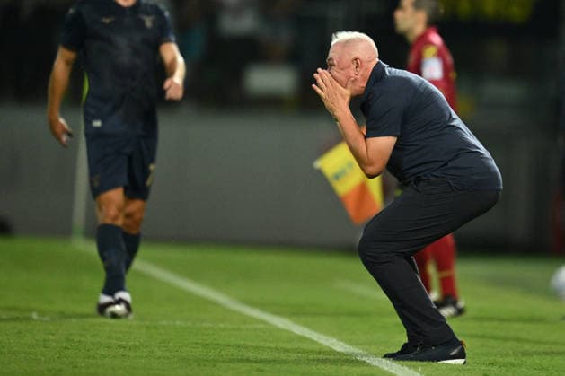SOCCER - Friendly Match - Frosinone vs. Lazio Photo by IPA ABACAPRESS.COM87361686 - Massimiliano Alvini, coach of Frosinone Calcio, particPhoto by IPA ABACAPRESS.COMtes in a preseason friendly match between Frosinone Calcio and S.S. Lazio at the Benito Stirpe Stadium on August 9, 2026, in Frosinone, Italy. Frosinone Italy  Copyright: xIPAxSport ABACAx