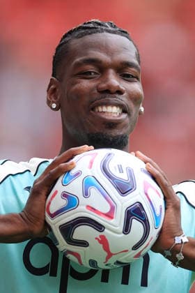 Football - Pre-Season Friendly - Liverpool v AS Monaco 9th August 2026 - Pre-Season Friendly - Liverpool v AS Monaco - Paul Pogba of AS Monaco - Photo: Simon Stacpoole Offside. Liverpool UK *** Fußball-Vorbereitungsspiel: Liverpool gegen AS Monaco, 9. August 2026 Vorbereitungsspiel: Liverpool gegen AS Monaco Paul Pogba vom AS Monaco Foto: Simon Stacpoole Offside Liverpool, Großbritannien  Copyright: xSimonxStacpoolexOffside
