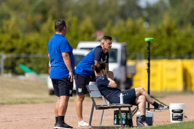 KOWO Sommercup 2026; Erfurt; 09.08.2026 Swen Wolf (Trainer; Chemnitzer FC) (Bildmitte) KOWO Sommercup 2026: SG Dynamo Dresden vs. Chemnitzer FC; Sportforum Johannesplatz Erfurt; 09.08.2026 *** KOWO Summer Cup 2026, Erfurt, August 9, 2026; Swen Wolf, Coach of Chemnitzer FC, center of the photo; KOWO Summer Cup 2026, SG Dynamo Dresden vs. Chemnitzer FC, Sportforum Johannesplatz, Erfurt, August 9, 2026 Copyright: xBEAUTIFULxSPORTS Duehringx
